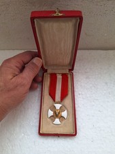 Medaglia in oro Ordine della Corona d'Italia con scatola V.E.