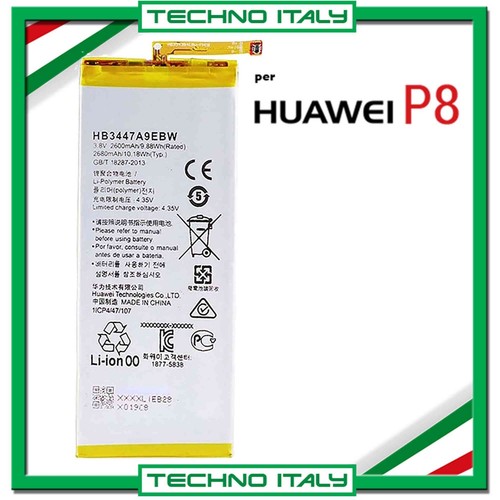 Batteria per huawei da - per, p8