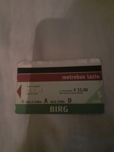 Biglietti metrebus lazio birg - metrebus,