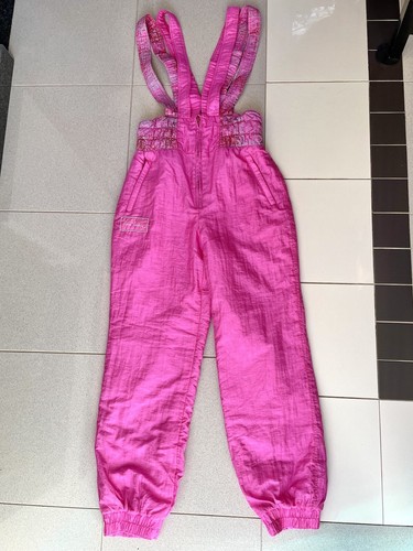 Salopette rosa per neve - rosa,
