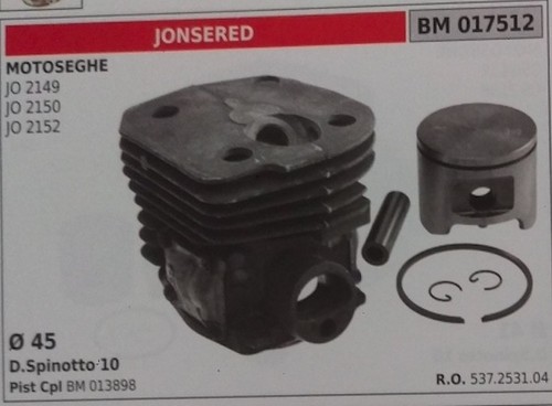 537253104 cilindro pistone - cilindro,