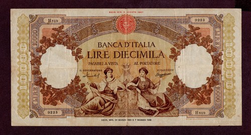 Italia 10000 lire - italia,
