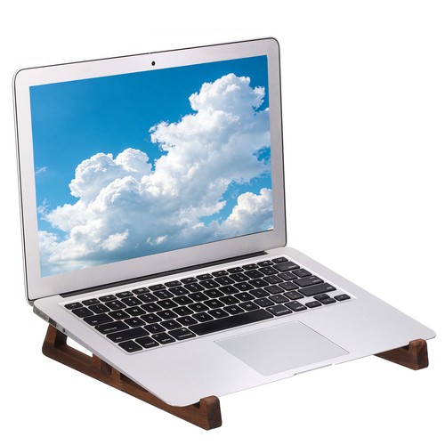 Wooden laptop keyboard stand - laptop,