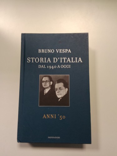 Libro storia italia anni 50 - libro,