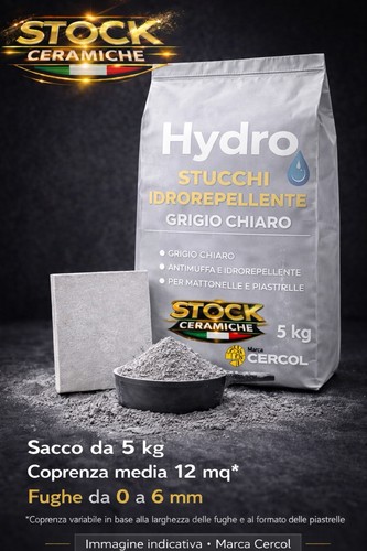 Stucco idrorepellente grigio - idrorepellente,