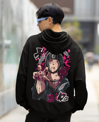 Felpa con cappuccio - , itachi