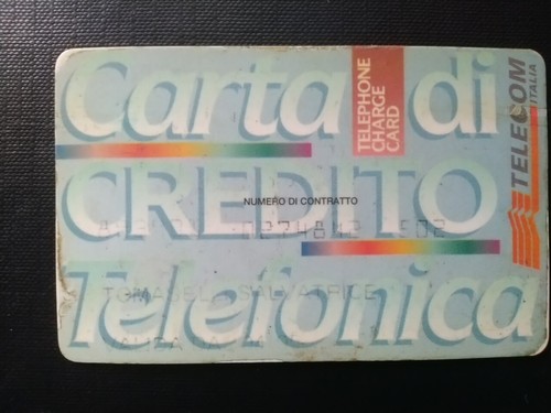 Scheda telefonica collezione - scheda,