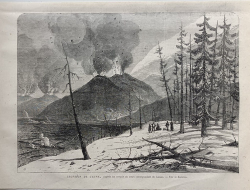 Stampa antica 1868 veduta