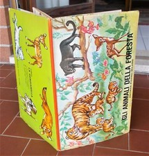 Libro Pop-Up 3D GLI ANIMALI DELLA FORESTA Ed Piccoli Collana La Genzianella