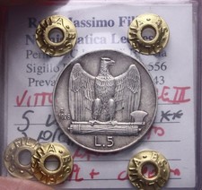 NL* VEIII 5 Lire ARGENTO