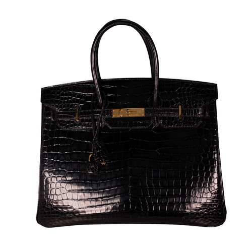 Hermes crocodile birkin - crocodile, 35