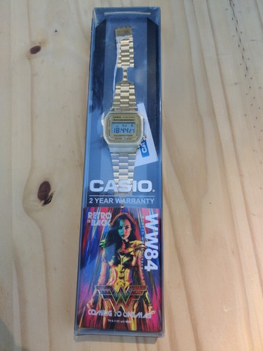 Casio a168 wonder woman - woman, gold