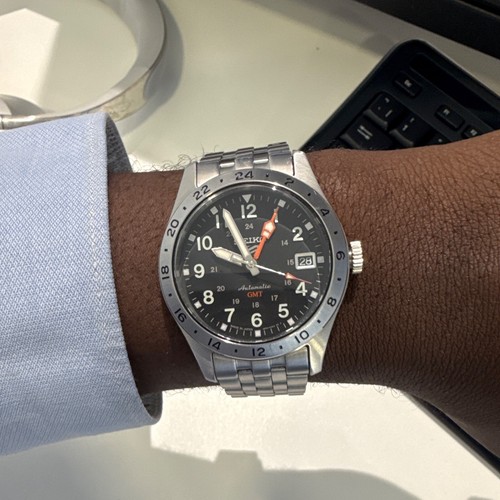 Seiko field delploy gmt - field,