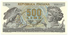 500 LIRE BIGLIETTO DI STATO