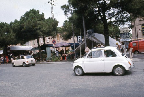 Insegna vintage fiat 500 - fiat,