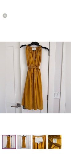 Abito cotone giallo - in,