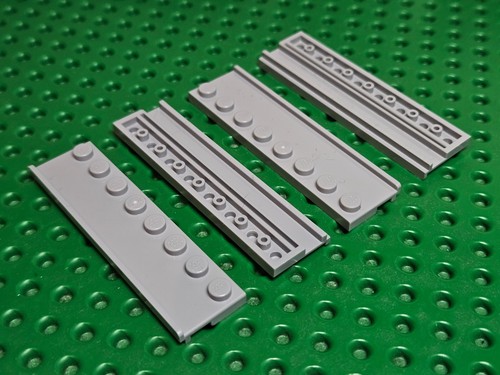 Piastra lego con binario porta - lego,