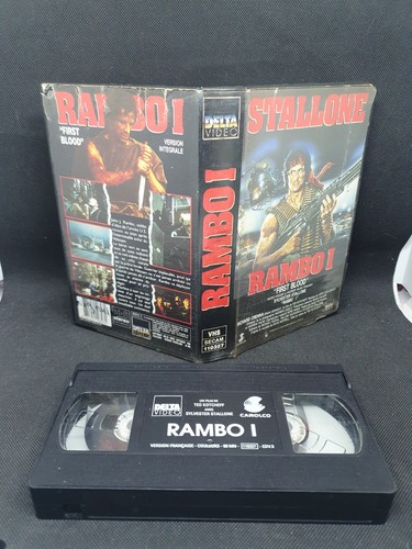 Vhs rambo - vhs, 1