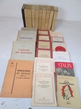 LOTTO 26 VOLUMI STALINISMO COMUNISMO RUSSIA URSS LENINISMO BOLSCEVISMO MARX SC90