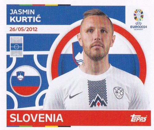 Adesivo topps uefa euro 2024 - euro,