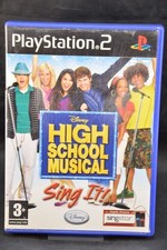 HIGH SCHOOL MUSICAL SING IT PLAYSTATION 2 3+ VIDEOGAMES DISNEY CANZONI