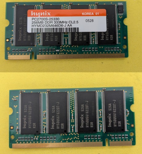 Ram ddr hynix 256mb 333mhz - ddr,