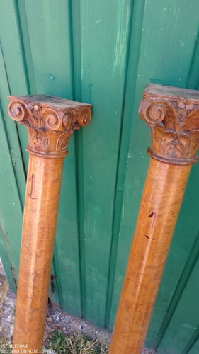 Antiche colonne legno - colonne,