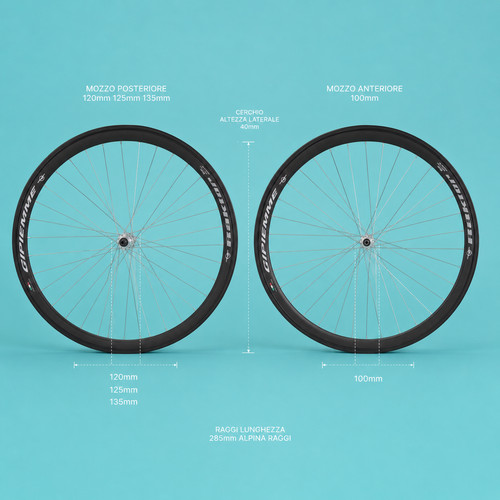 Ruote bici corsa 28x1 - bici, 28x1.3/8-5/8