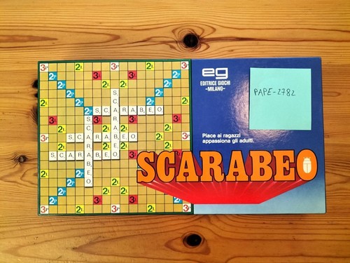 Gioco tavolo scarabeo eg - gioco, da