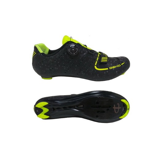 Scarpe bici corsa con - , chiusura