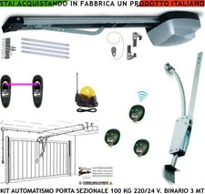 PORTA BASCULANTE CONTRAPPESI
