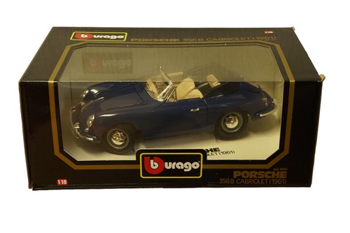 Bburago porsche 356b cabriolet - bburago,