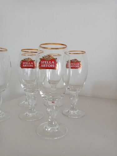 Bicchieri birra stella - da,