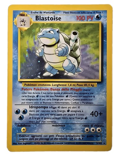 Pokémon blastoise set - set, base