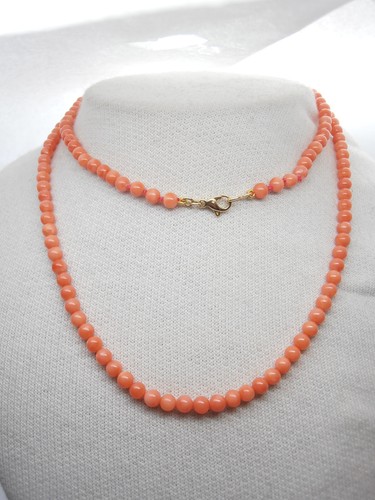 Collana corallo rosa - in,