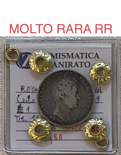 Moneta argento carlo - moneta,