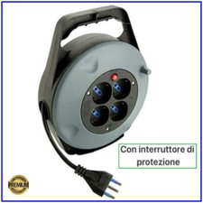 Prolunga elettrica con avvolgicavo elettrico avvolgi cavo 10 metri e avvolgitore