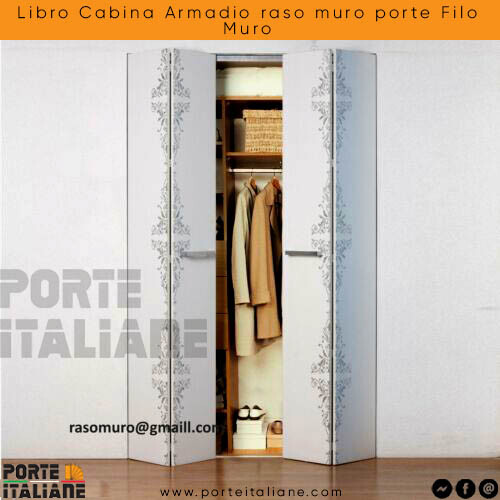 Libro cabina armadio raso muro - cabina,