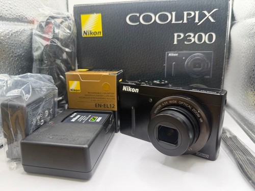 Nikon coolpix p300 nera - nera, con