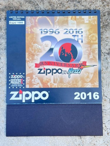 Calendario zippo autografato - calendario,