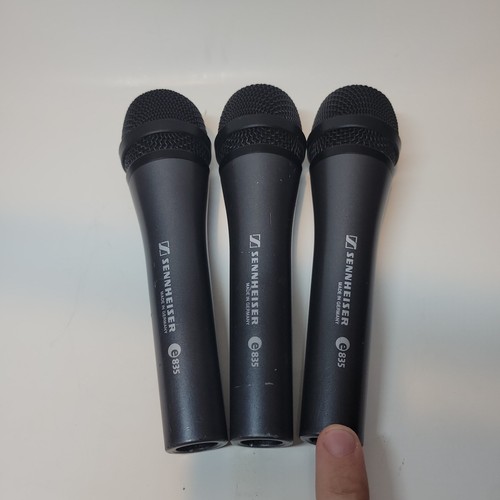 Sennheiser e835 microfoni - 3x,