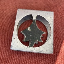 fermasoldi vintage alluminio P.R.I. partito repubblicano italiano