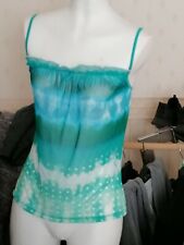 Top Just Cavalli Intimo Donna Sottogiacca Trasparente Logato TG 44