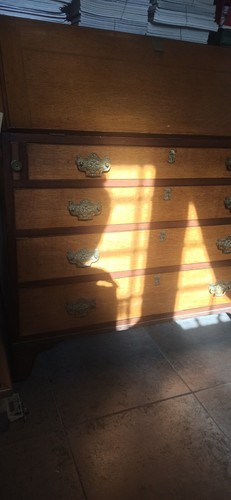 Cassettone ribalta secretaire - cassettone,