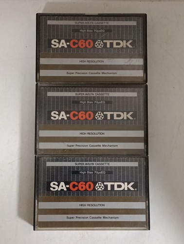 Lotto tdk 60 1979 - tdk, sa-c