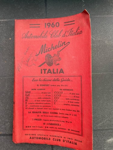 Guida michelin 1960 automobile - guida,