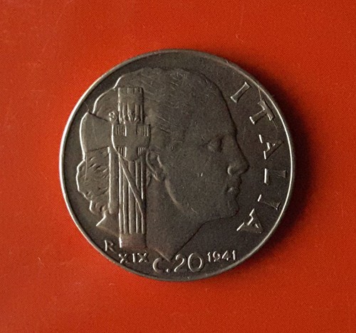 Centesimi 1941 errore - 20,