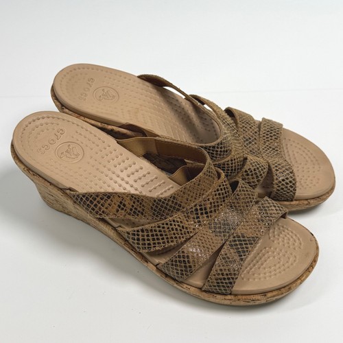 Sandali con zeppa crocs - zeppa,
