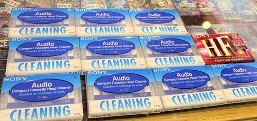 Sony cleaning cassette - cleaning, 10