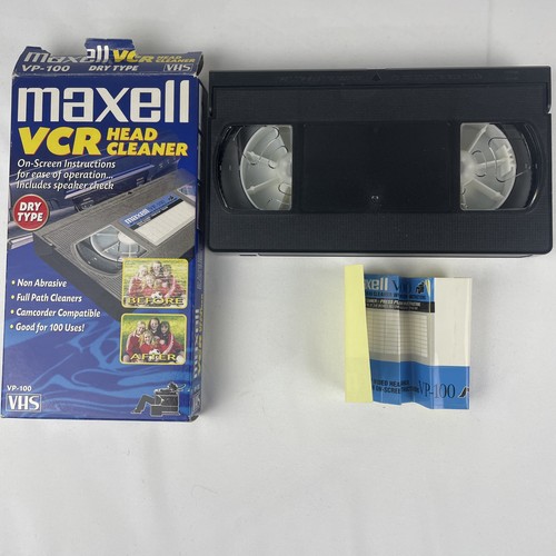 Maxell vcr pulitore - vcr, testa